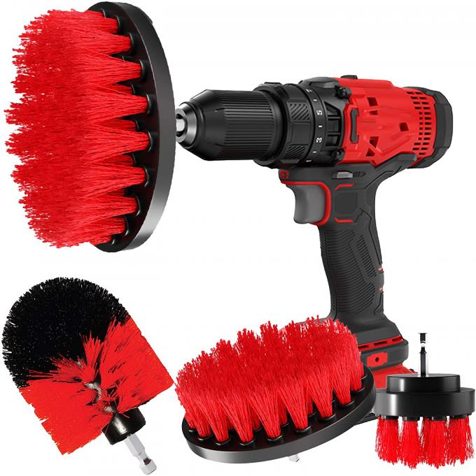 3pcs Drill Brush Set Attachment Kit Pack Power Scrubber Cleaning Set 0