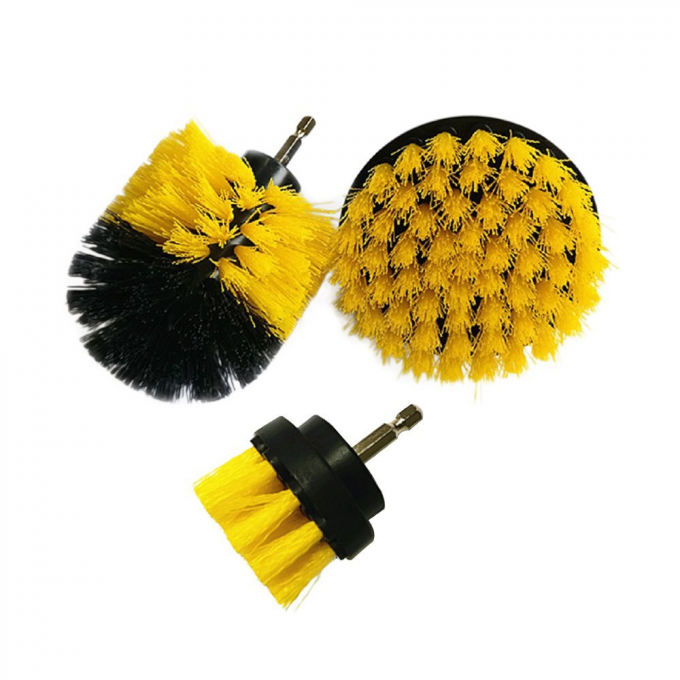 Drill Brush Attachment Set Cleaning Kit Drill Brush with Extend Attachment 1
