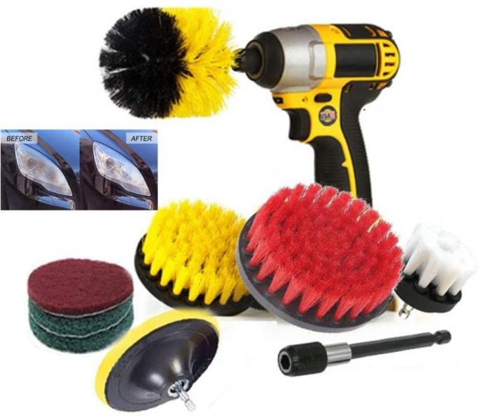 Drill Brush Power Scrubber Brush Cleaning Kit 10Pcs Drill Brush Attachment 0