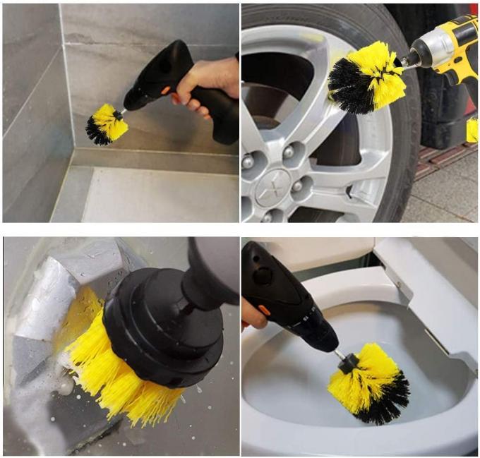Drill Brush Power Scrubber Brush Cleaning Kit 10Pcs Drill Brush Attachment 1