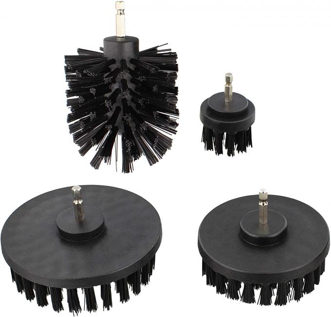 4pcs Drill Brush Attachment Set Power Scrubber Brush Cleaning Kit 1