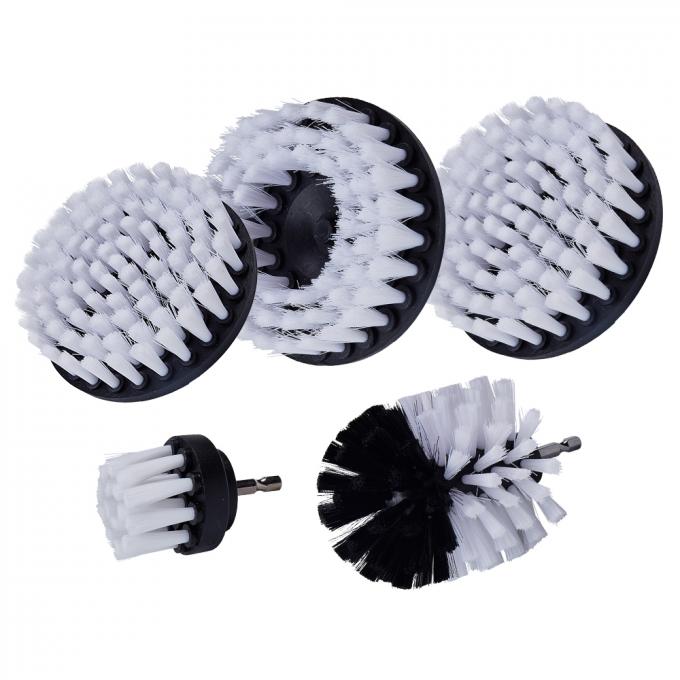 5Pcs/Set Power Scrubber Drill Brush Car Cleaning Brush For Glass Tire Wheel Rim Cleaning Detailing Brushes 0