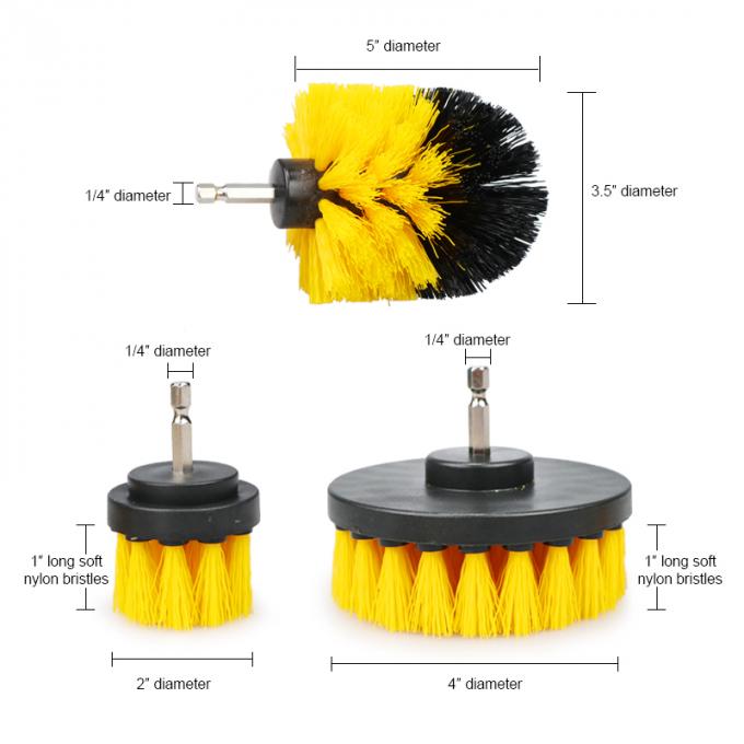 Drill Scruber Brush Cleaner Kit Power Scrubber for Cleaning Bathroom Bathtub Cleaning Brushes 1