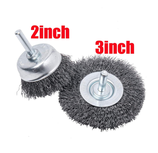 M10 Grinding Steel Wire Cup Brush 2.5cm 1 Inch Wire Wheel 2