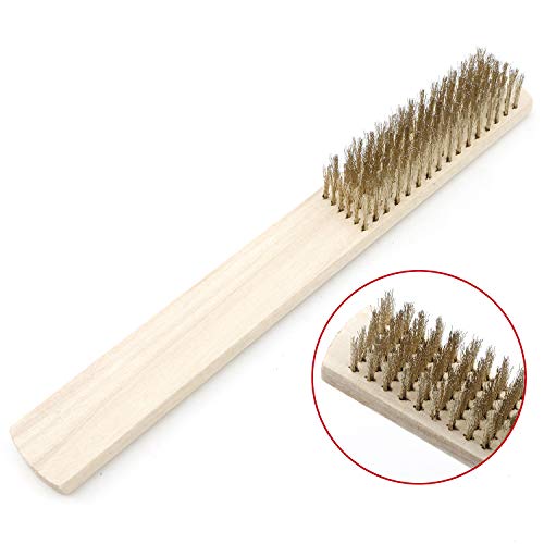 6x16 Copper Brass Wire Brush Set 12pcs For Polishing Grinding Cleaning 0