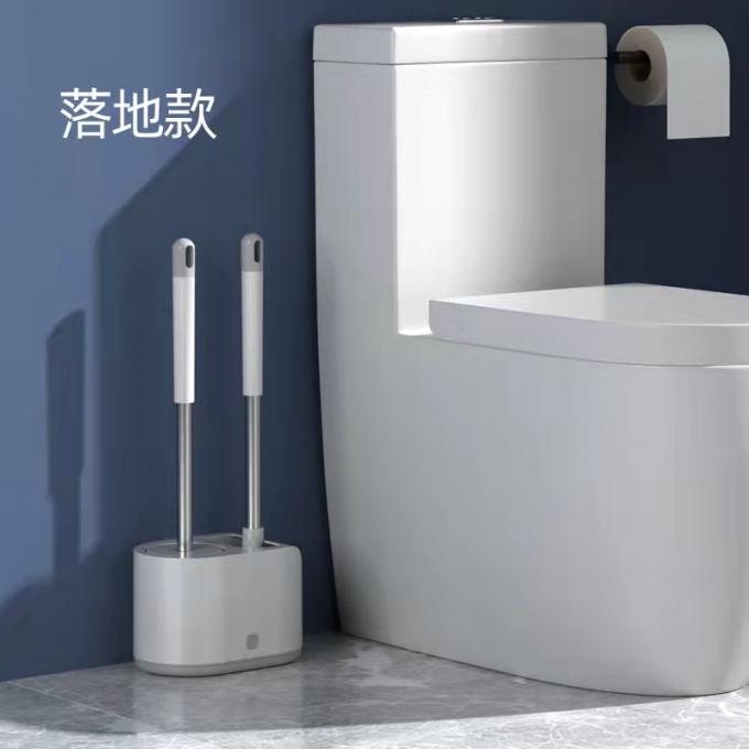 5PCS RV Silicone Toilet Cleaning Brush Set 300g Bathroom Brush Kit 390mm 0