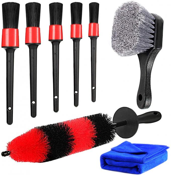 PP Car Cleaning Brush Kit Include 5 Car Detailing Brushes 0
