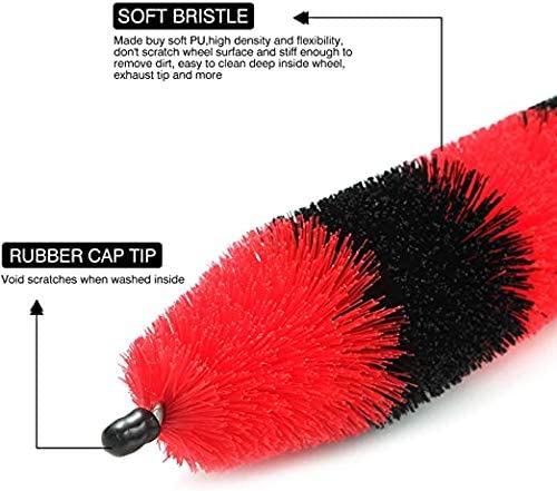 PP Car Cleaning Brush Kit Include 5 Car Detailing Brushes 3