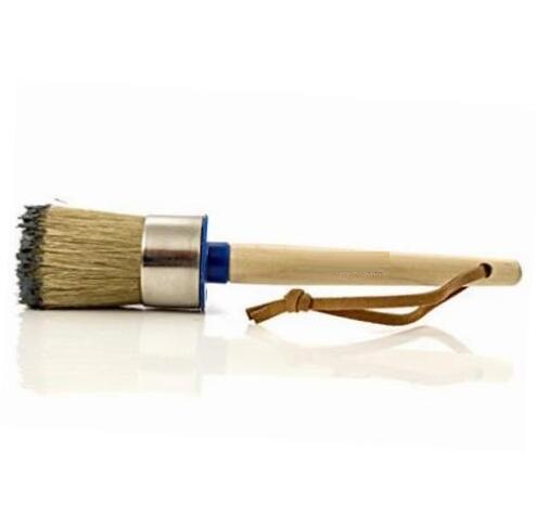 Natural Bristles Cleaning Chalk Paint Brushes For Painting 45mm 0