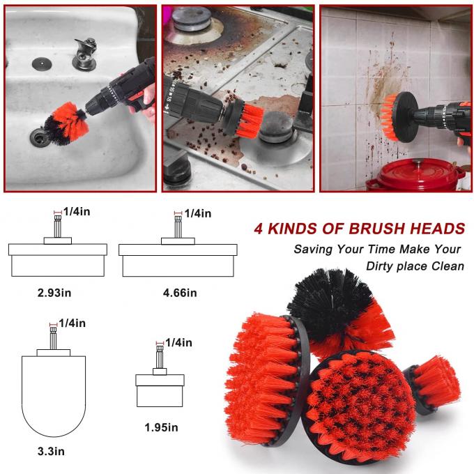 PP 18Pcs Car Cleaning Tools Kit With Car Detailing Brush 0
