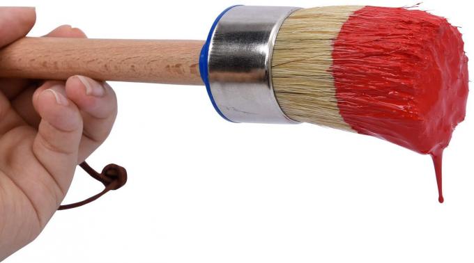 Chalk Paint Brush Set 3 Pcs For Furniture Natural Bristle Painting Waxing 1