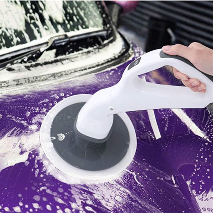 Rechargeable Cordless Electric Spin Scrubber With 4 Replaceable Brush Heads 2