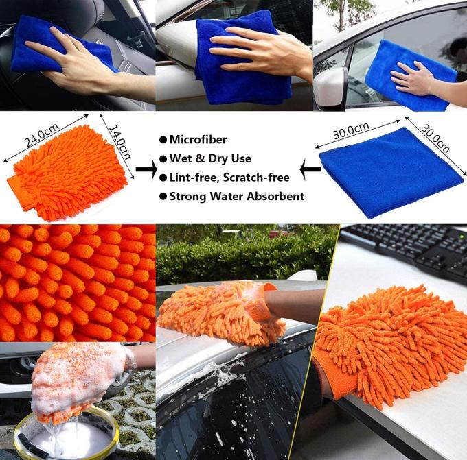 Car Cleaning Brush Set 14 Pieces For Car Interior Detailing 2