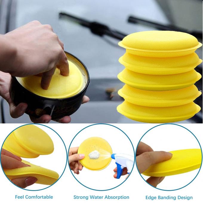 12 Pack Microfibre Buffing Polishing Pads For Car Refreshing Cleaning 2
