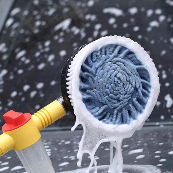 Rotating Car Wash Brush High Pressure With Cleaner Cup 1