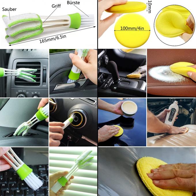 Microfibre 13pcs Car Cleaning Brushes Set With Detailing Brushes 1