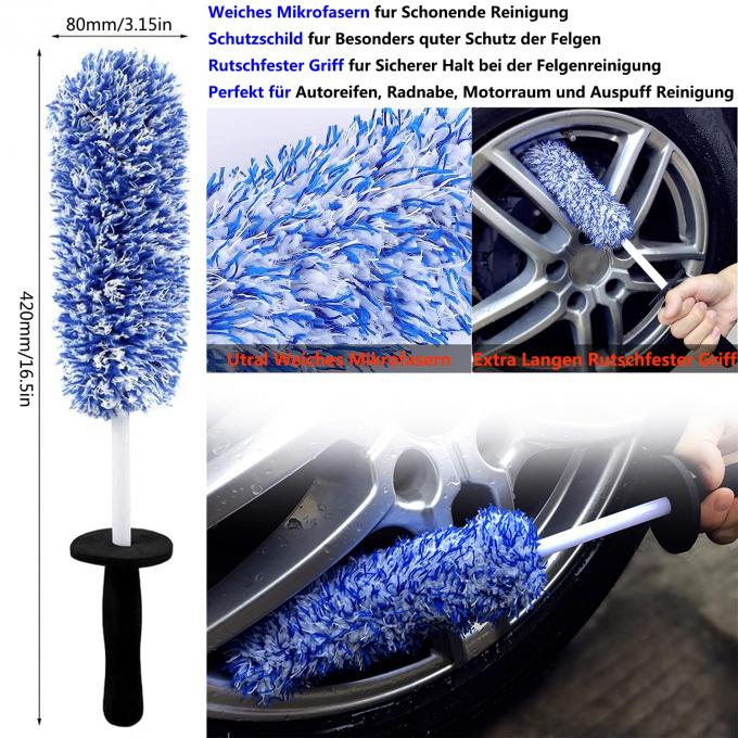 Microfibre 13pcs Car Cleaning Brushes Set With Detailing Brushes 2