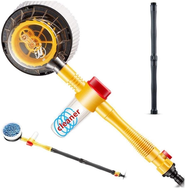 Rotating Car Wash Brush High Pressure With Cleaner Cup