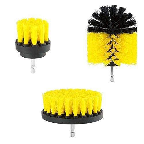 buy Drill Brush Attachment Bathroom Surfaces Tub, Shower, Tile and Grout Power Scrubber Cleaning Kit online manufacturer