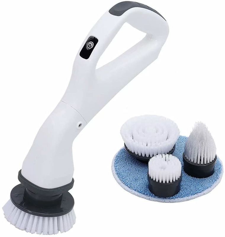 buy Cordless Electric Spin Scrubber Drill Brush Set High Speed 360 Rotation online manufacturer