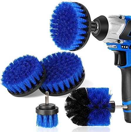 buy 10cm Power Drill Brush Scrubber Household Cleaning Set ISO9001 online manufacturer