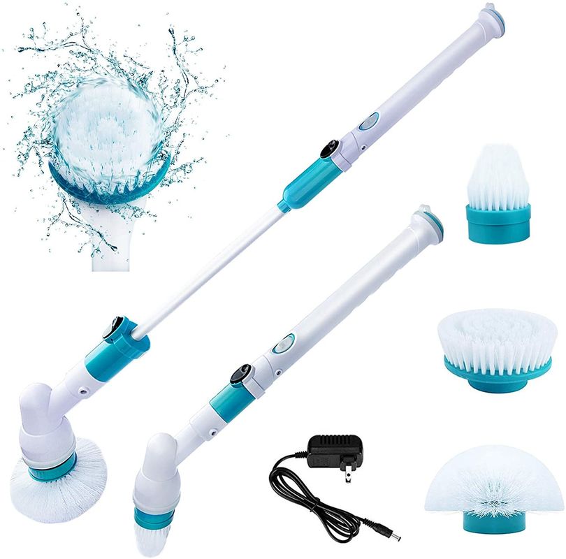110V Electric Spin Scrubber Mop 360 Cordless Power Brush 60HZ