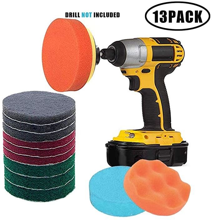 buy Polypropylene Buffing Polishing Pads For Car 4in Cleaning Kit online manufacturer