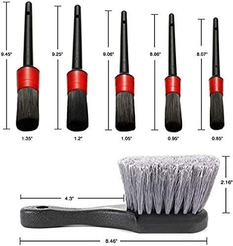 18 Pcs Car Cleaning Tools Kit with Car Detailing Brush Set,Auto Detailing Car Cleaning Kit 2