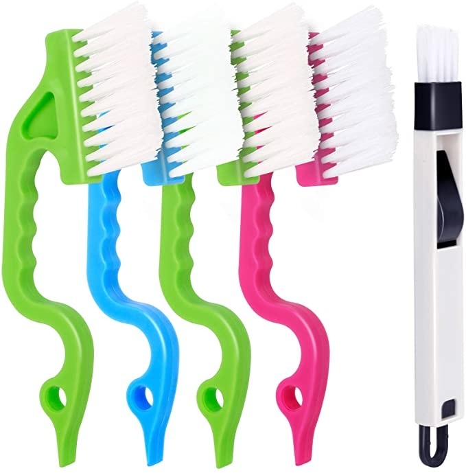 5 PCS HandHeld Groove Gap Cleaning Brush For Home Kitchen