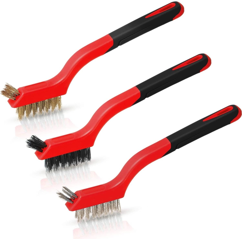 6 Pieces Mini Wire Cleaning Brush For Detailing Crimped Scratch