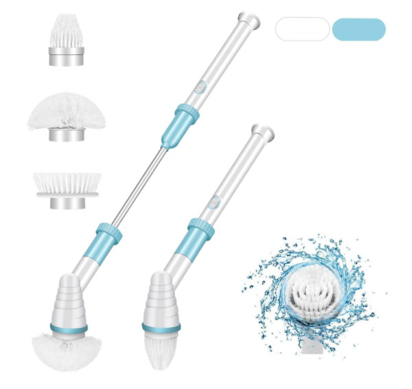 APS PP Electric Cordless Shower Scrubber For Cleaning