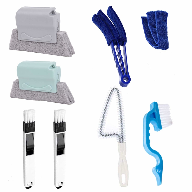 buy 7pcs Window Groove Cleaning Brush For Blinds Corners Bathroom online manufacturer