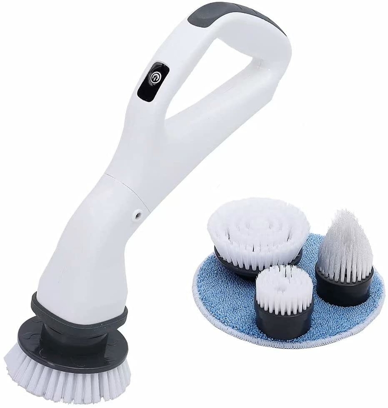 4 In 1 Cordless Scrubber Drill Brush Set High Speed ​​360 Rotation Handheld