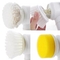 5 In 1 Multifunctional Cleaning Brush  With 3 Replacement Brush Heads