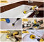 Yellow color Drill Scrubber Brush Drill Brush with Extend Attachment for Bathroom
