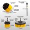 4pcs/Set Drill Brush Attachment Set Power Scrubber Brush Cleaning Kit All Purpose Drill Brush With Extend Attachment