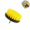 3pcs Yellow Drill Scrubber Brush 3.5in