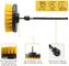 Drill Brush Attachment 4pcs Scrubber Brush Kit with Extend Attachment