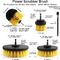 10Pcs Drill Brush Power Cleaning Scrubber nylons Brush Attachment Kit with Extender for Shower Tile