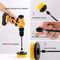 Drill Brush Set  Power Scrubber Pad Sponge Kit with Extend Attachment