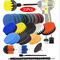 31 Pieces Electric Drill Brushes for Cleaning Household Cleaning Brushes with Scrub Pads &amp;Sponge