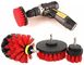 Drill Brush 2 &quot;3.5&quot; 4 &quot;Nylon Power Scrubber Cleaning Brush Set