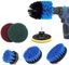 7pcs Drill Brush Scouring Pad Attachments for Bathroom Kitchen Cleaning