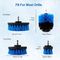 Bathroom Electric Drill Cleaning Brush Attachment 20mm Plate Height