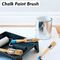 2in Round Chalk Paint Brush Set 3pcs For Wood Furniture Home Decor