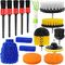 Sustainable 4.5in Wheel Cleaning Brush 16Pcs Drill Scrubber Attachment Set