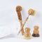 9in Natural Bubble Up Dish Brush Set Kitchen Bamboo Scrubber ODM