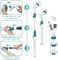320 Rotate Cordless Spin Scrubber Brush 14W Output Power For Bathroom 2000mAh