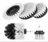 500g Car Detailing Soft Brush Attachment For Drill Scrubber Set 5Pcs