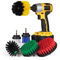 6 Pieces Power Scrubber Drill Brush Kit Cordless PP Material